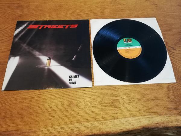 Streets Crimes in Mind 1985 Atlantic 781246-1 Deutsche Pressung NM/VG+